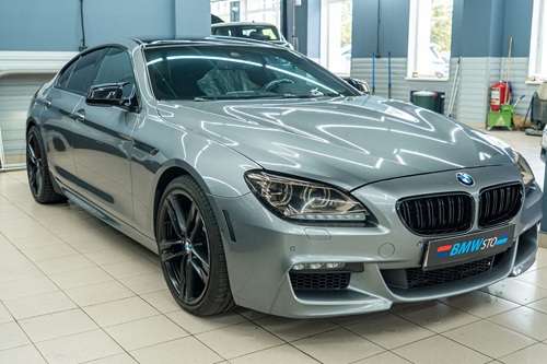 Замена гидравлических опор двигателя BMW F06