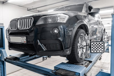 Замена амортизаторов и ремонт рулевой рейки BMW X3 F25